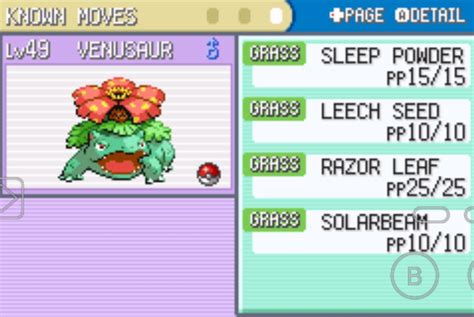 mega venusaur moveset|Venusaur Mega Move Learnset .